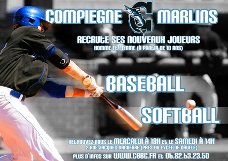 Compiegne baseball recrute