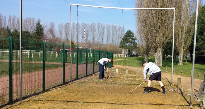 Entretien des equipements Baseball