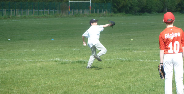 Marlins U12 en défense